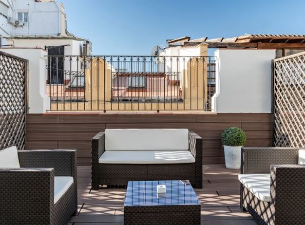 Terraza  Vincci Palace Valencia